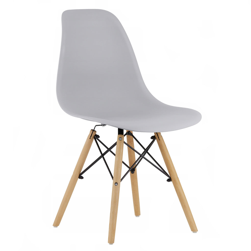 Scaun dining Scandinav pentru bucatarie, 38x42x82cm, gri