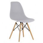 Scaun dining Scandinav pentru bucatarie, 38x42x82cm, gri