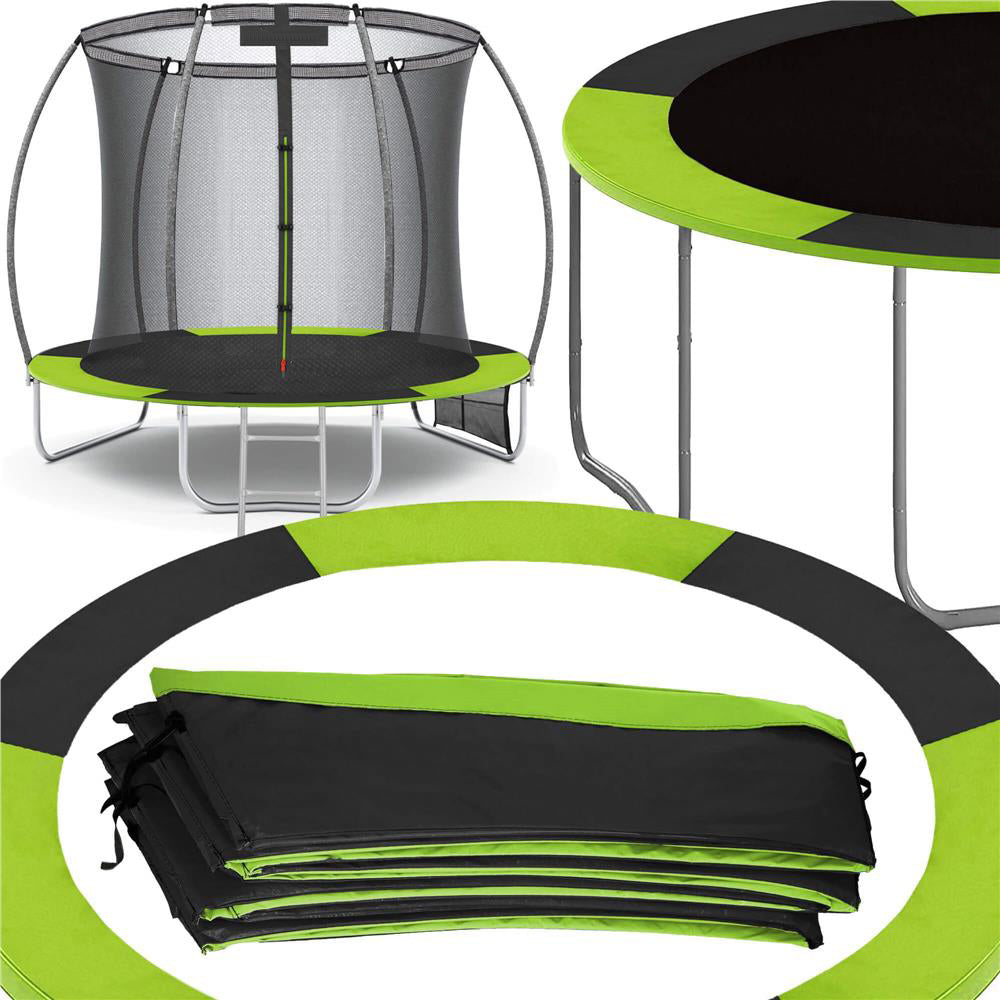 Protectie arcuri pentru trambulina cu diametrul de 305 cm, Verde si Negru
