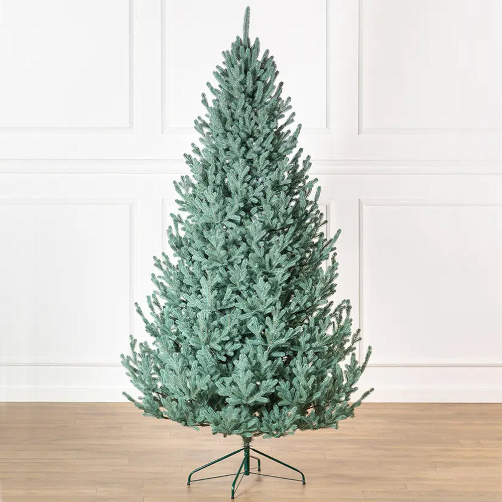 Brad artificial Christmas Deluxe by , Viena Select argintiu, integral 3D, 230cm