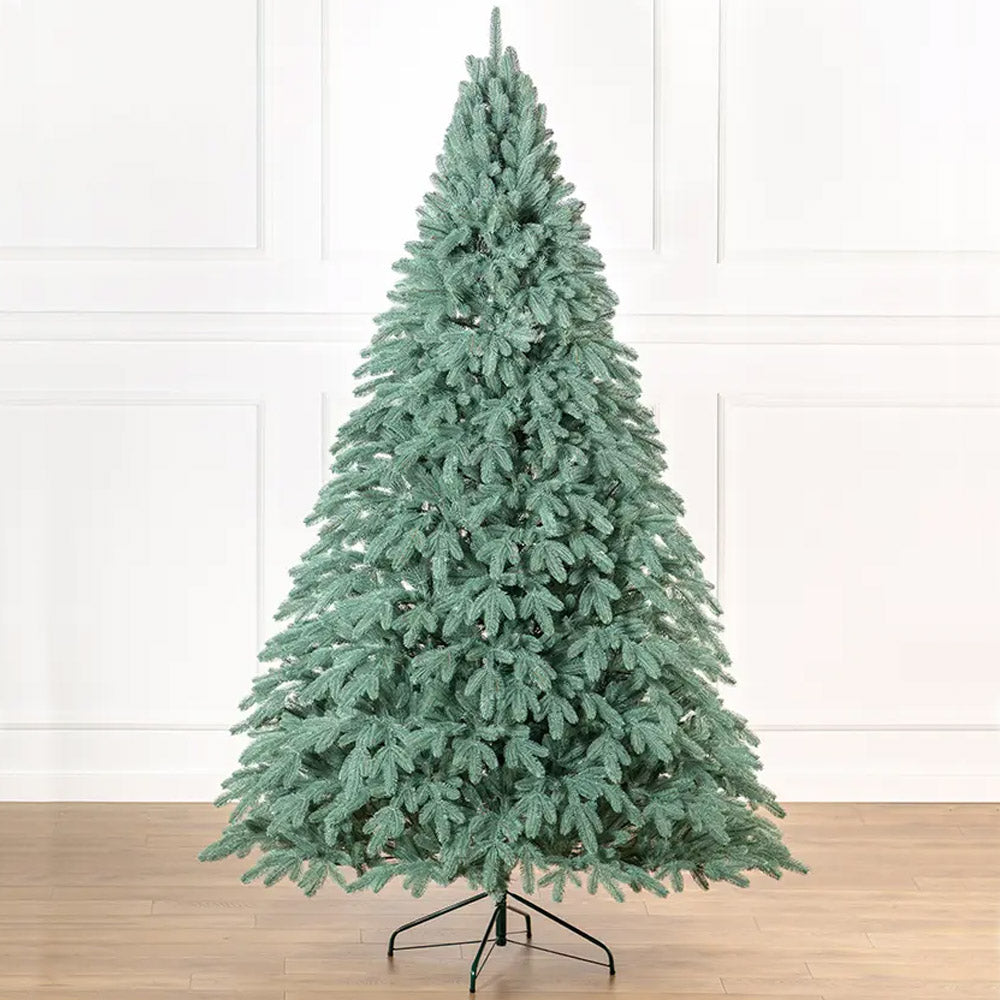 Brad artificial Christmas Deluxe by , Laponia Select argintiu, integral 3D, 230cm