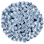 Instalatie lumini de exterior pentru gradina, 5 metri, 50 LED-uri, cu baterii, alb