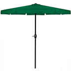 Umbrela terasa gradina, cu manivela, diametru 400cm, Verde