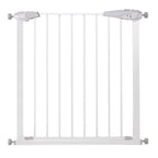 Poarta de siguranta Safety Gate pentru scari, ajustabila 76-85 cm, din otel, alba