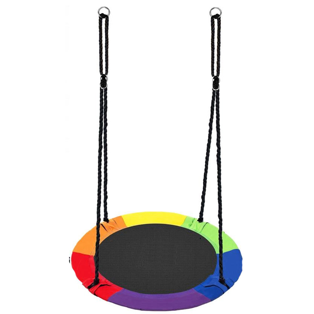 Leagan tip cuib 100cm, inaltime reglabila, 150 kg, Multicolor