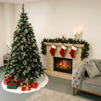 Brad artificial Christmas Deluxe by , Diamant, 2D+3D, 220cm