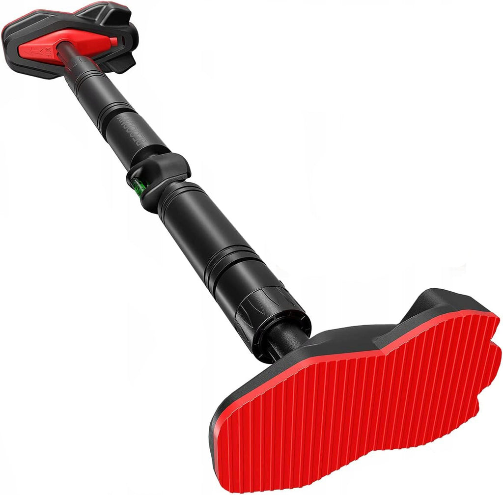 Bara tractiuni telescopica pentru usa, din otel cu capete cauciuc, lungime 71-105 cm