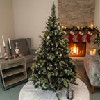 Brad artificial Christmas Deluxe by , Diamant, 2D+3D, 180cm