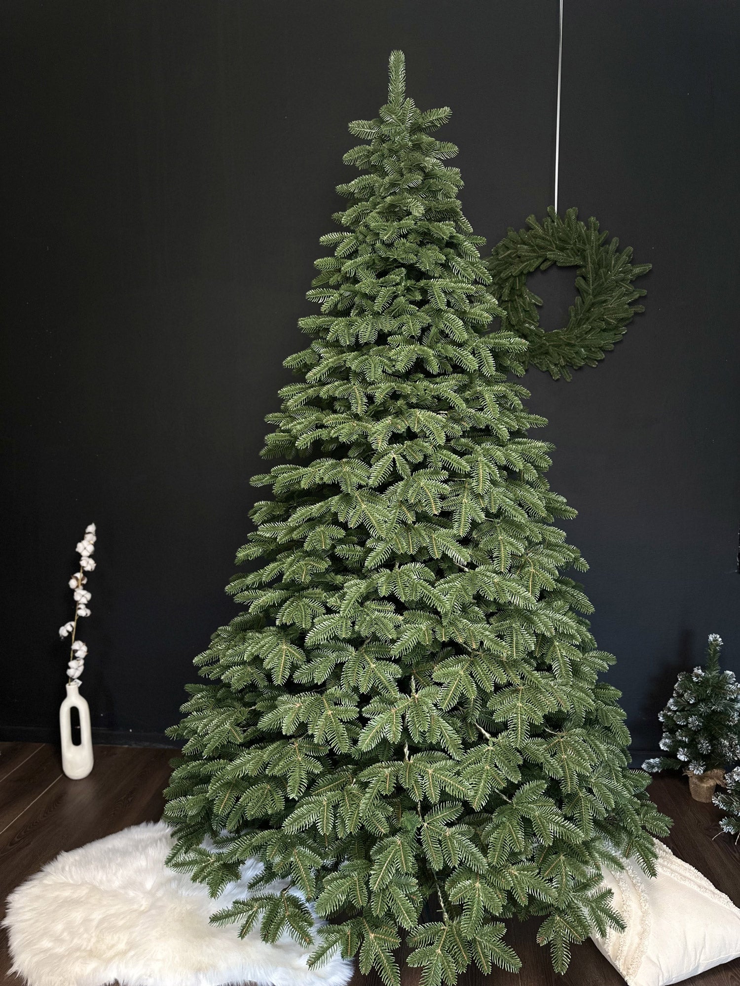 Brad artificial Christmas Deluxe by , Canada verde, 3D, 210cm