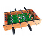 Joc fotbal de masa din lemn, cu contor goluri, 51x31x11 cm