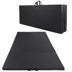 Saltea fitness groasa, dimensiune XXL, pentru antrenamente gimnastica, 240x120x5 cm, negru