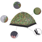 Cort plaja sau camping, impemeabil, cu protectie UV, 2 locuri, 200x150x110cm, camuflaj