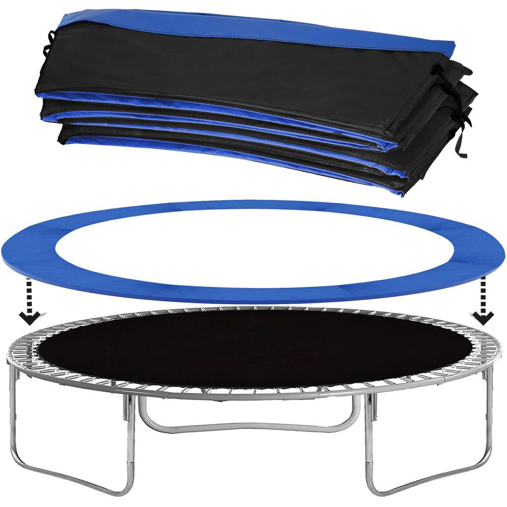 Trambulina Blue, cu plasa de protectie exterioara, 140 cm