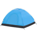 Cort plaja sau camping, impemeabil, cu protectie UV, 2 locuri, 200x150x110cm, albastru