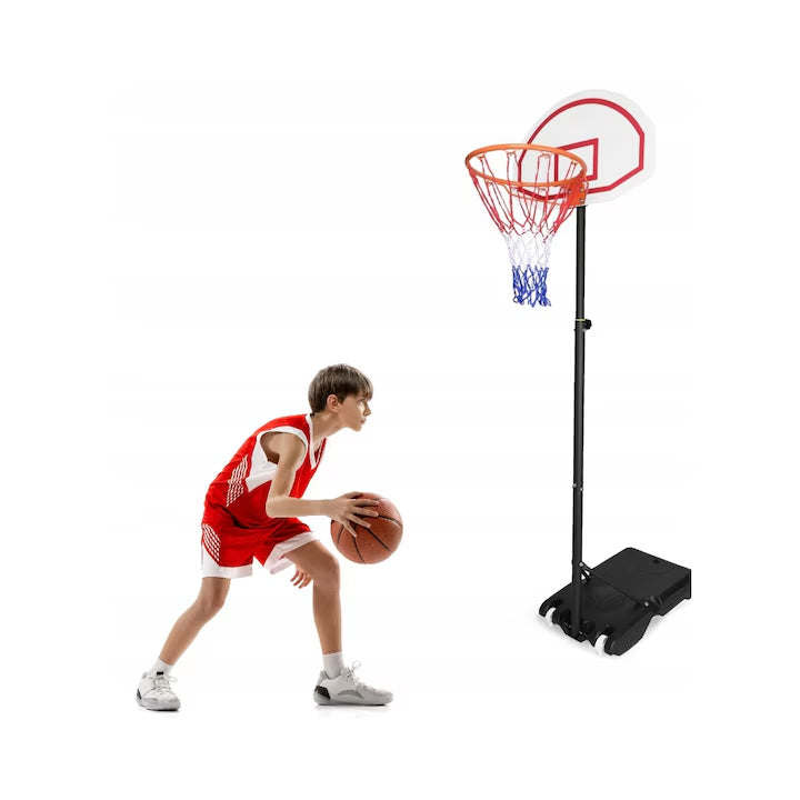 Cos de baschet cu stativ portabil, inaltimea cosului reglabila 165-205cm