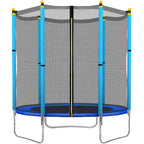 Trambulina Blue, cu plasa de protectie exterioara, 140 cm