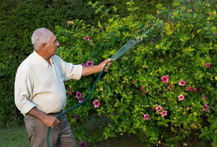 Furtun gradina armat Premium, 1/2" diametru, 20 m, protectie UV, 8 bar presiune, 4 straturi, verde