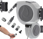 Tambur automat pentru furtun de gradina, 20m, montare pe perete, pivotant, retractabil