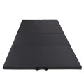 Saltea fitness groasa, dimensiune XXL, pentru antrenamente gimnastica, 240x120x5 cm, negru