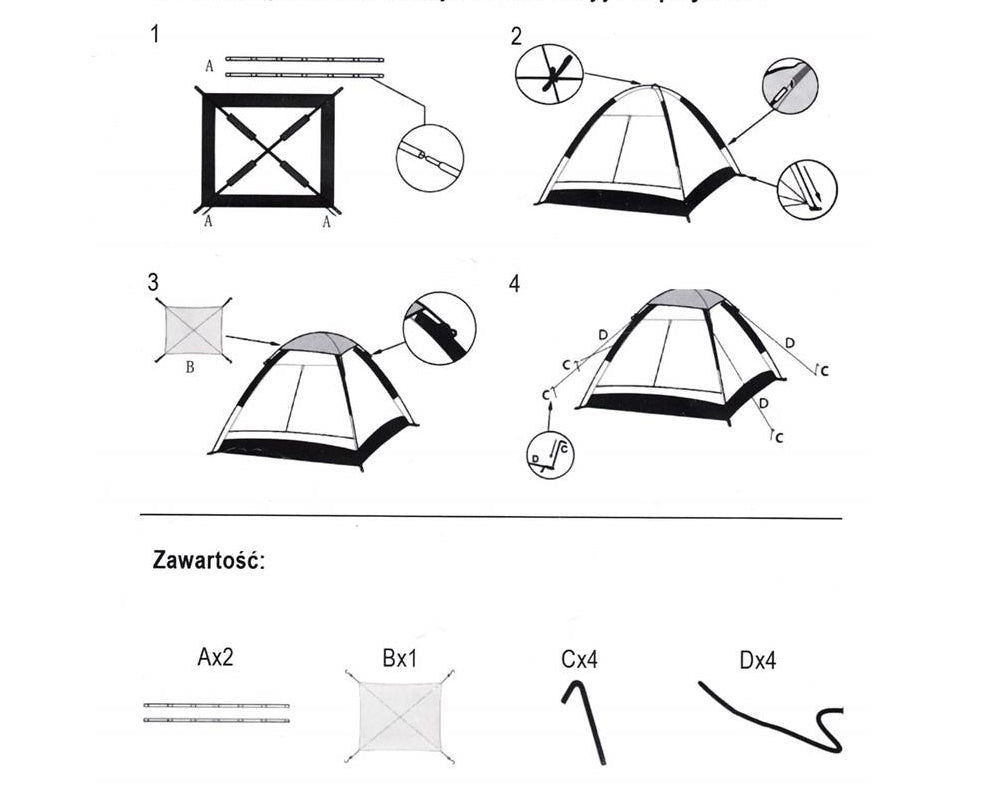 Cort plaja sau camping, impemeabil, cu protectie UV, 4 locuri, 210x240x130cm, gri albastru