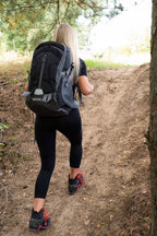 Rucsac tactic militar pentru drumetie, cu husa de ploaie, 60 litri, 25 kg, 60x43x22 cm, gri negru