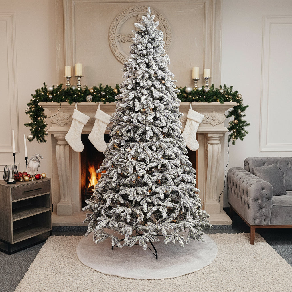 Brad artificial Christmas Deluxe by , Global nins, mix 2D+3D, 250cm