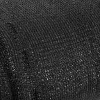Plasa umbrire si intimitate pentru gard, 1.5m latime, 25m lungime, 140g densitate, negru