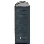 Sac de dormit tip mumie, cu geanta de transport, 210x73cm, 8-20grade, culoare gri