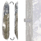 Set 12 saci de vidat haine, 4 dimensiuni diferite, transparent