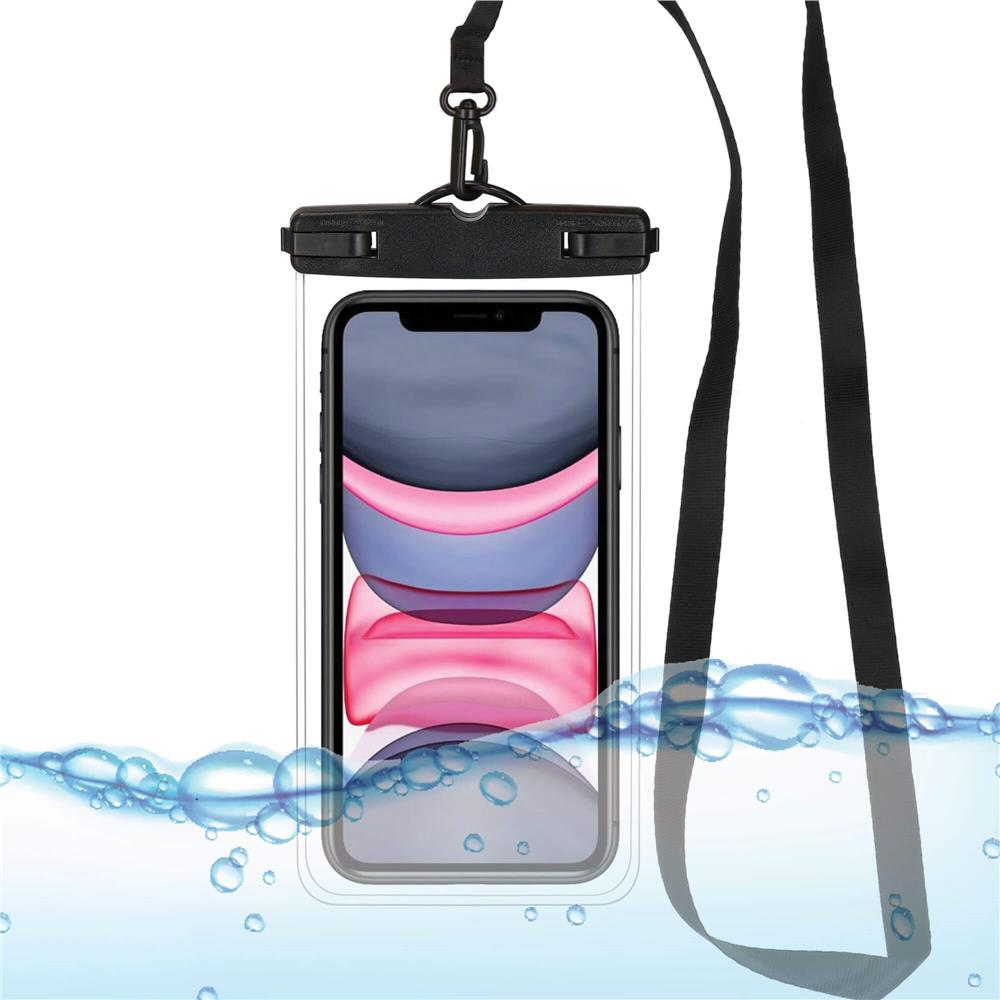 Husa telefon subacvatica waterproof impermeabila, universala, 180x110mm, cu snur