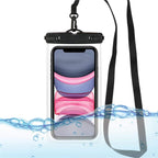 Husa telefon subacvatica waterproof impermeabila, universala, 180x110mm, cu snur