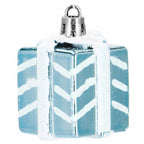 Set globuri si decoratiuni de Craciun, 77 piese, diverse dimensiuni, albastru