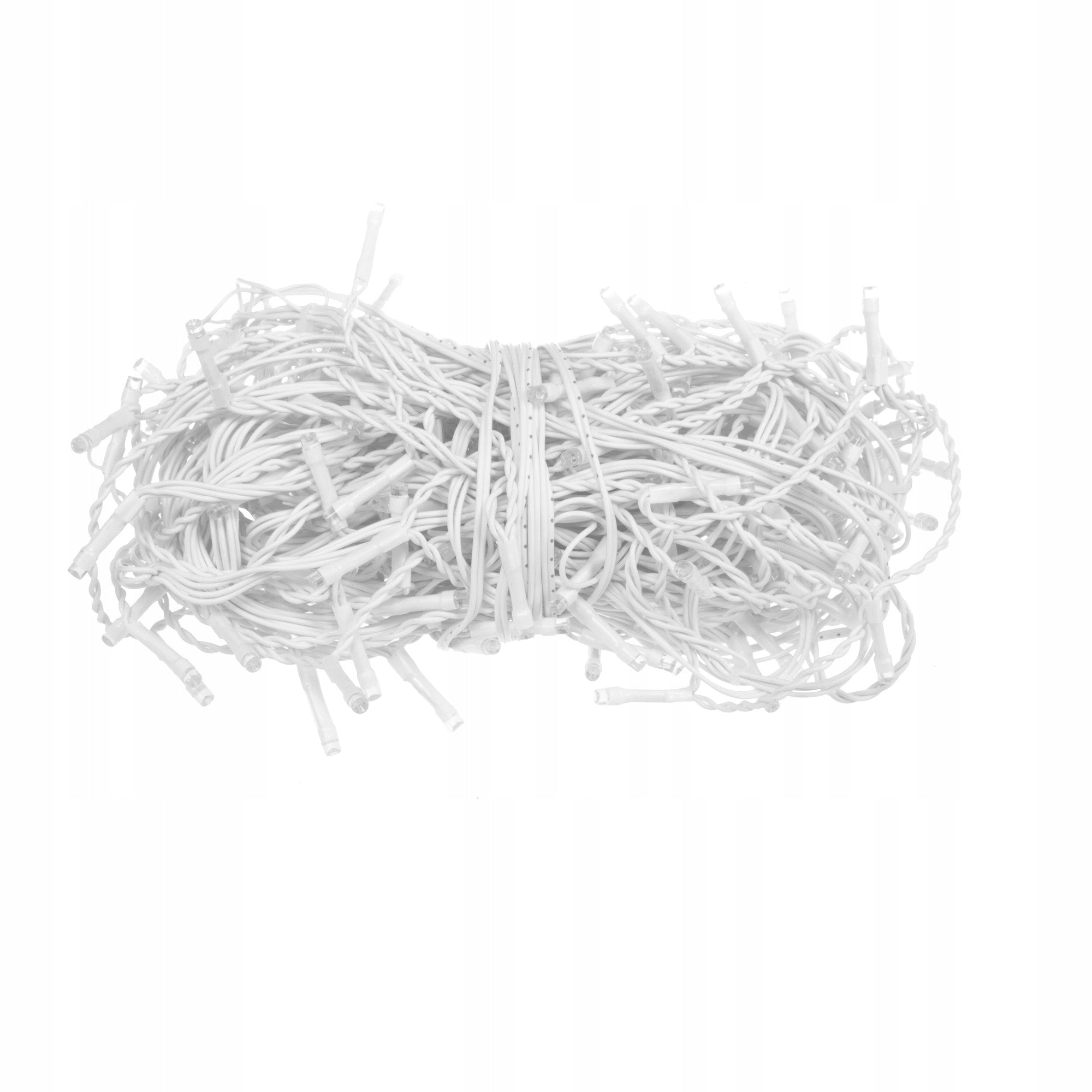 (DL) Ghirlanda luminoasa tip perdea 200 LED-uri, 8m, pentru interior/exterior, iluminare alba