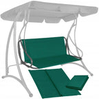 Husa din panza pentru leagan de gradina, sezut si spatar, 110x90cm, verde