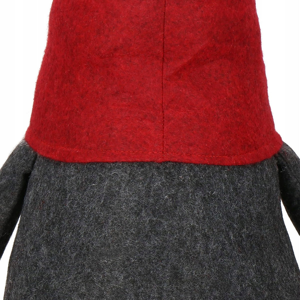 (DL) Figurina Craciun, Spiridus, picioare telescopice, inaltime extensibila 60-90cm