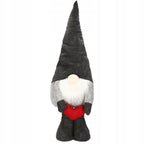 Figurina Craciun, Spiridus, picioare telescopice, inaltime extensibila 63-93cm