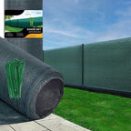 Plasa umbrire si intimitate pentru gard, 1.5m latime, 50m lungime, 140g densitate, verde