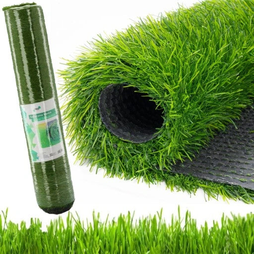 Covor Iarba Artificiala, Tip Gazon, Verde, 20 mm, 10 mp, 200×500 cm