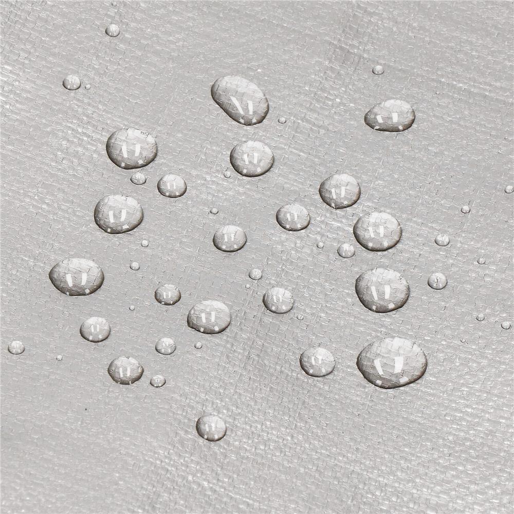 Prelata din polietilena impermeabila laminata, 210g/m2, 6x8m, gri