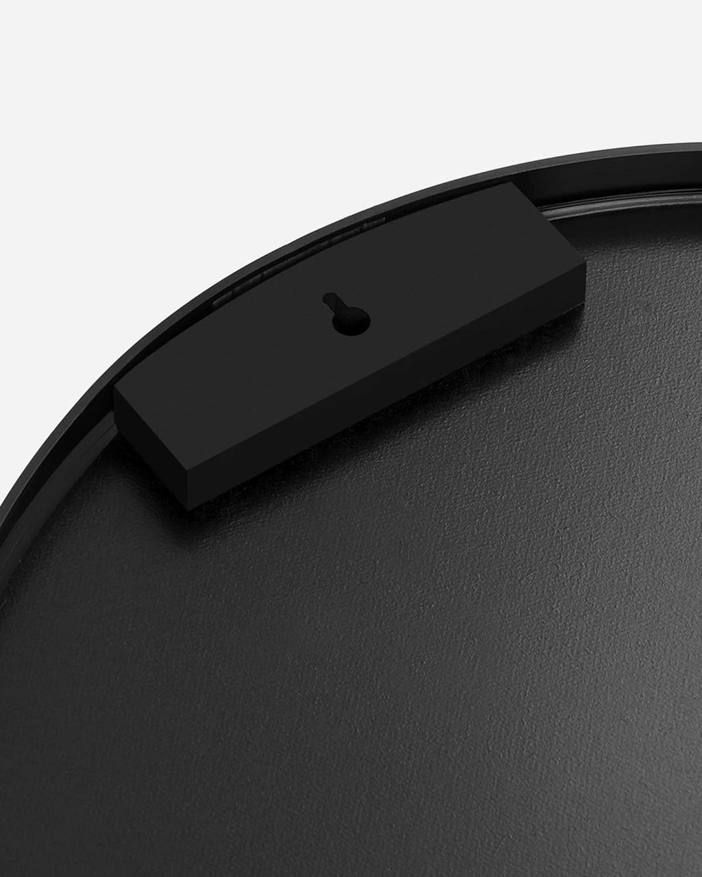 Oglinda de perete SONGMICS, oglinda rotunda, oglinda de baie, diametru 61 cm, cadru metalic, pentru sufragerie, dormitor, baie, hol, negru