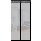 Plasa anti-insecte, cu inchidere magnetica, latime 100cm, inaltime 210cm, negru