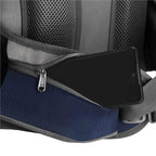 Rucsac tactic militar pentru drumetie, cu husa de ploaie, 60 litri, 25 kg, 70x40x24 cm, gri albastru