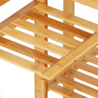 Stand de flori din lemn cu 6 etajere suport GA199, 102x40cm