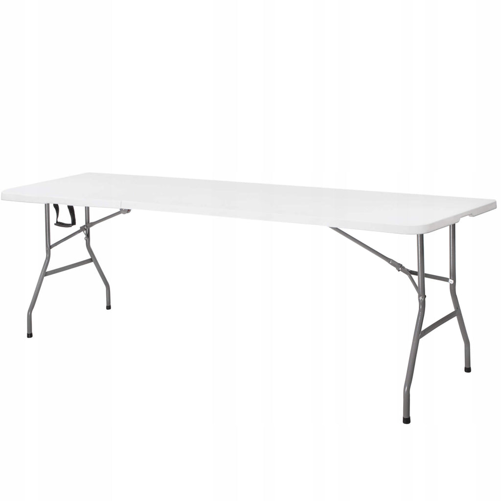 Set masa cu 2 banci pliabile tip valiza pentru gradina, camping, terase, 180x72x75cm