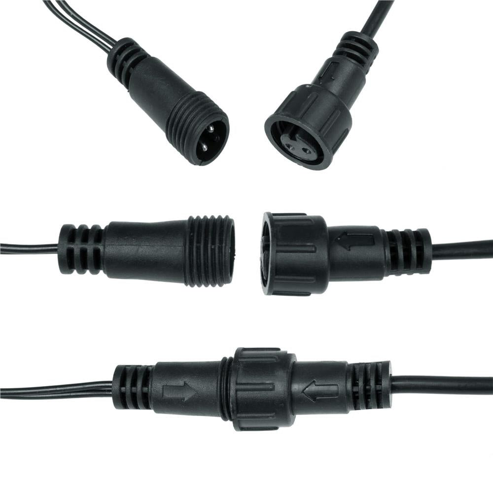 Ghirlanda luminoasa tip perdea Premium 500 LED-uri, 22,5m, 30Wati, interior/exterior, cu flash, alb cald (galben)