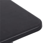 Masa dreptunghiulara pliabila multifunctionala, 180x75x75cm, neagra