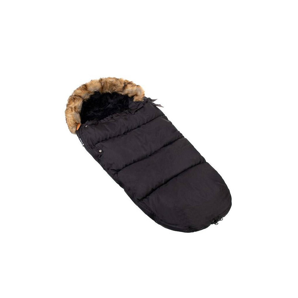 Sac iarna de bebelusi pentru carucior, marime universala, 90x45cm, negru