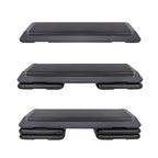 Stepper aerobic fitness profesional, 3 niveluri de inaltime, suporta maxima 350 kg