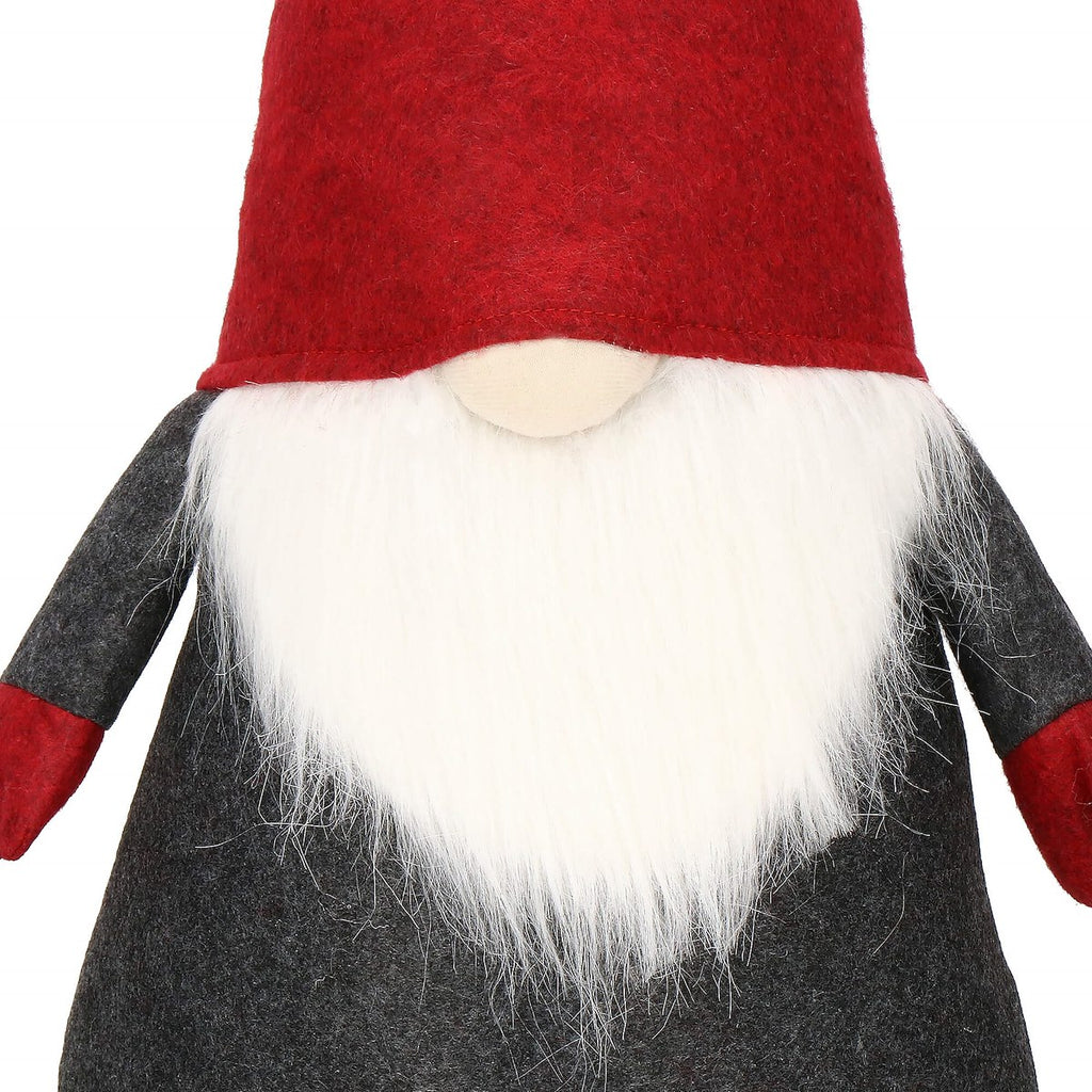 (DL) Figurina Craciun, Spiridus, picioare telescopice, inaltime extensibila 60-90cm