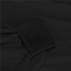 Set 4 huse pentru scaune de evenimente, marime universala, poliester si spandex, negru